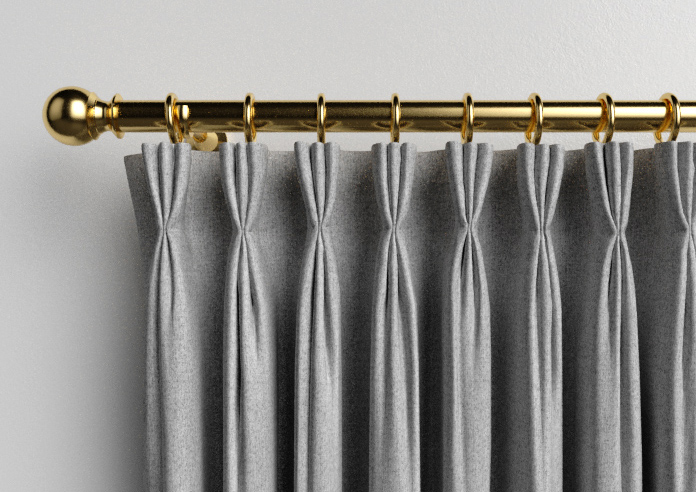 Roslin (Blackout), Koala Grey - Made to Measure Curtains - Image 11